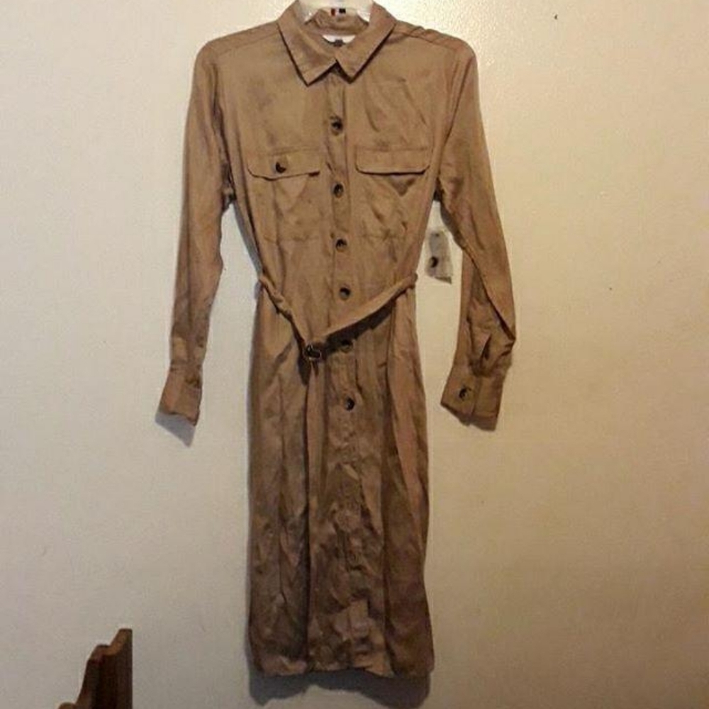 Long button up dress $20 OBO